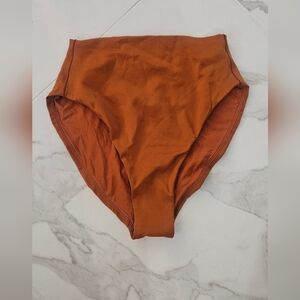 Left On Friday Rust Bikini High High Bottom NWT